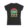 thumbnail image 1 of Vintage 1974 Birthday Shirts for Women Funny 1974 Birthday Women Shirts, 1 of 4