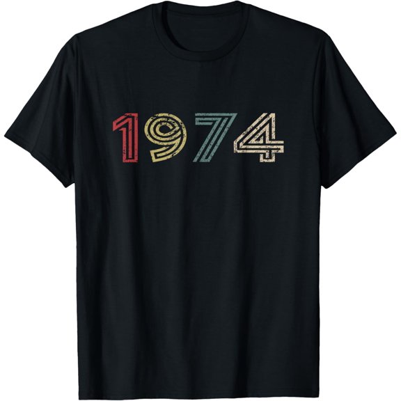Vintage 1974 Cool 50 Year Old Bday Men Women 50th Birthday T-Shirt