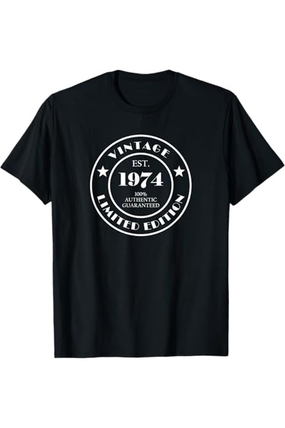 Vintage 1974 Cool 50 Year Old Bday Men Women 50th Birthday