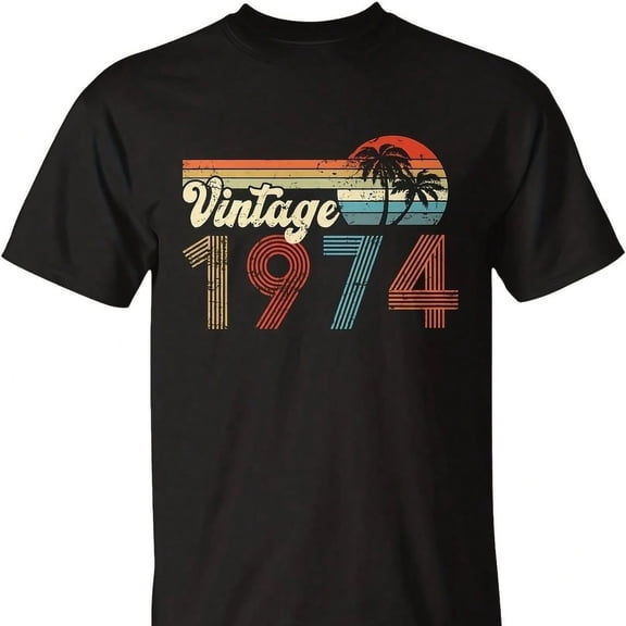 Vintage 1974 Made In 1974 48Th Birthday Gift 48 Year Old Uni T-S1Hirt