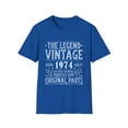 thumbnail image 1 of Vintage 1974 T Shirts for Men Retro Funny 1974 Birthday Mens T Shirts, 1 of 4