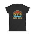 thumbnail image 1 of Vintage 1974 T Shirts for Women Retro Funny 1974 Birthday Womens Shirts, 1 of 4
