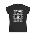 thumbnail image 1 of Vintage 1974 TShirt Women Limited Edition BDay 1974 Birthday Shirts for Women, 1 of 4