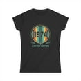 thumbnail image 1 of Vintage 1974 TShirt Women Limited Edition BDay 1974 Birthday Womens T Shirt, 1 of 4