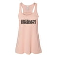 thumbnail image 1 of "Vintage 1975, 45th Birthday, Born In 1975, Soft Bella Canvas, Sublimation, 45 Years Old, 45 Tank, 1975 Tank Top, Racerback, Birthday Gift, Peach, LARGE", 1 of 1
