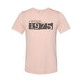 thumbnail image 1 of "Vintage 1975, 45th Birthday, Unisex, Born In 1975, Soft Bella Canvas, Sublimation, 45 Years Old, 1975 Tee, Gift For Her, Birthday Gift, Peach, 2XL", 1 of 1