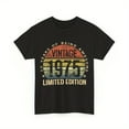 thumbnail image 1 of Vintage 1975 Limited Edition 50-Year-Old Gifts 50th Birthday T-Shirt, 1 of 6