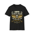 thumbnail image 1 of Vintage 1975 T Shirts for Men Retro Funny 1975 Birthday Mens Tshirts, 1 of 4
