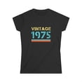 thumbnail image 1 of Vintage 1975 T Shirts for Women Retro Funny 1975 Birthday Womens Shirt, 1 of 4