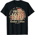 thumbnail image 1 of Vintage 1976 Edition USA Flag 50-Year-Old Age 50 T-Shirt, 1 of 2