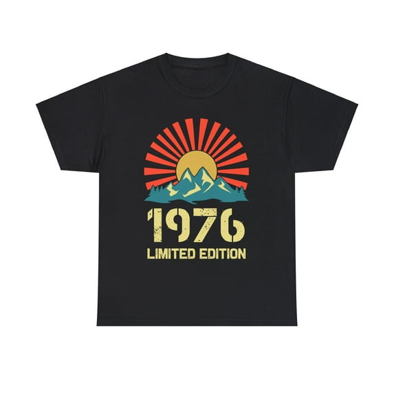 Vintage 1976 Limited Edition 1976 Birthday Shirts for Men Big and Tall Shirts for Men Plus Size