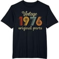 thumbnail image 1 of Vintage 1976 Original Parts 47 Years Old 47th Birthday Retro T-Shirt, 1 of 3