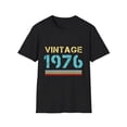 thumbnail image 1 of Vintage 1976 T Shirts for Men Retro Funny 1976 Birthday Mens Shirt, 1 of 4