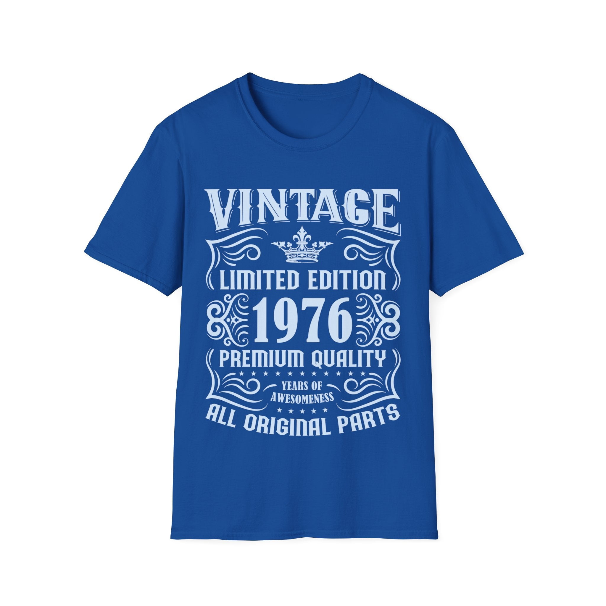 Vintage 1976 TShirt Men Limited Edition BDay 1976 Birthday Mens T ...