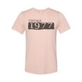thumbnail image 1 of "Vintage 1977, 43rd Birthday, Unisex, Born In 1977, Soft Bella Canvas, Sublimation, 43 Years Old, 1977 Tee, Gift For Her, Birthday Gift, Peach, LARGE", 1 of 1