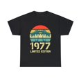 thumbnail image 1 of Vintage 1977 Birthday Shirts for Men Funny 1977 Birthday Big and Tall Shirts for Men Plus Size, 1 of 4