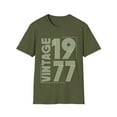thumbnail image 1 of Vintage 1977 T Shirts for Men Retro Funny 1977 Birthday Mens Tshirts, 1 of 4