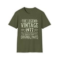 thumbnail image 1 of Vintage 1977 T Shirts for Men Retro Funny 1977 Birthday Shirts for Men, 1 of 4