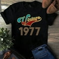 thumbnail image 1 of Vintage 1977 Vintage Gift Women Men Tshirt, 1 of 2