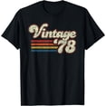 thumbnail image 1 of Vintage 1978 46 Birthday T-Shirt, 1 of 3