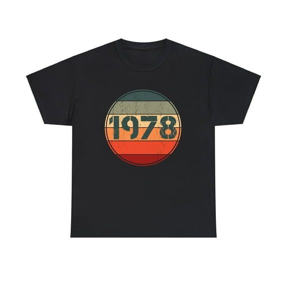 Vintage 1978 Birthday Shirts for Men Funny 1978 Birthday Mens T Shirts Plus Size Big and Tall