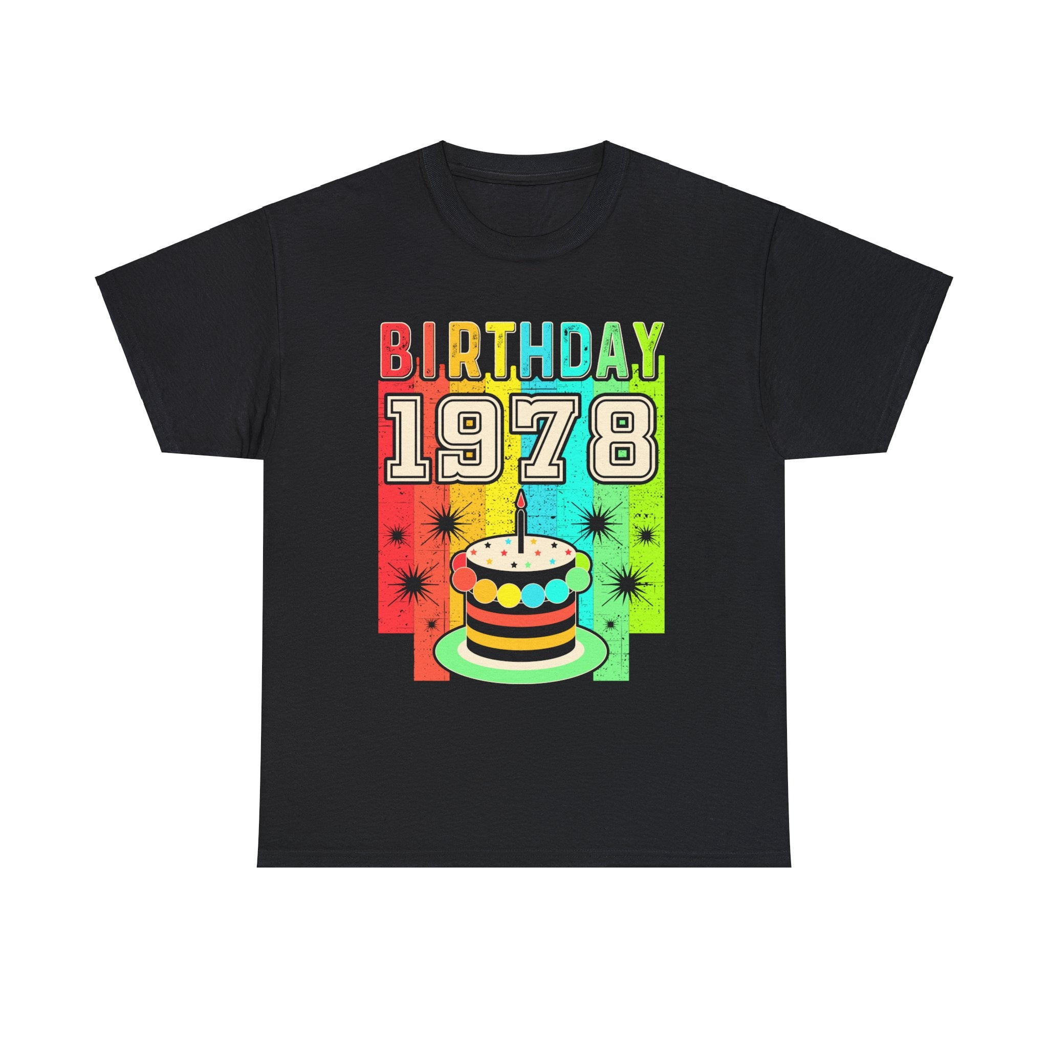 1978 Birthday T-Shirt For Men - "Made In 1978" Custom Year Shirt - 46th Birthday Gift Idea