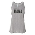 thumbnail image 1 of "Vintage 1979, 1979 Tank, Racerback, Unisex, Born In 1979, Soft Bella Canvas, Sublimation, 1979, 1979 Tee, Gift For Her, Birthday Gift, Gym, Athletic Grey, LARGE", 1 of 1