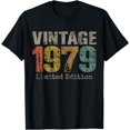 thumbnail image 1 of Vintage 1979 45th Birthday Gifts 45 Year Old For Men Women T-Shirt, 1 of 3