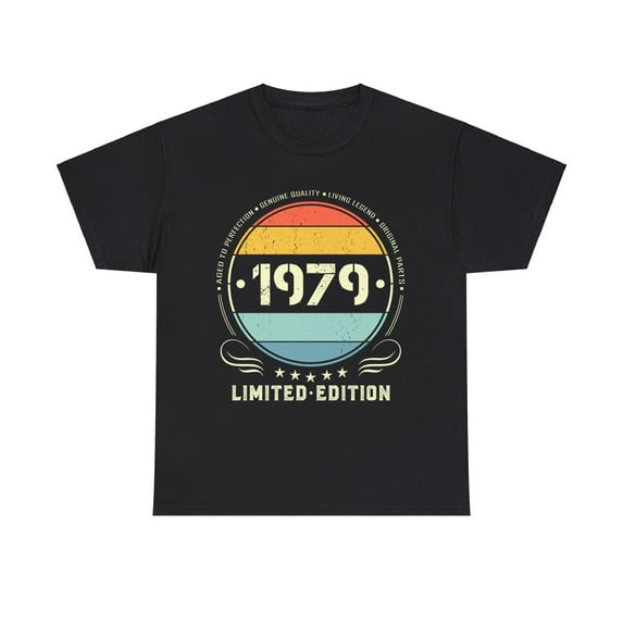 Vintage 1979 Limited Edition 1979 Birthday Shirts for Men Men Shirts Big and Tall Plus Size