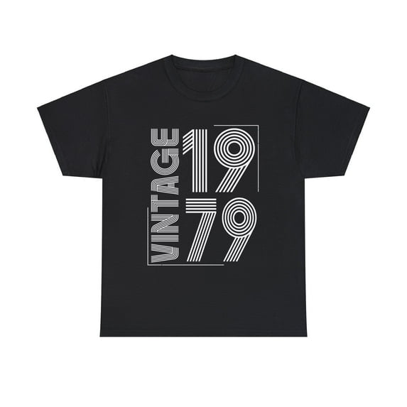 Vintage 1979 T Shirts for Men Retro Funny 1979 Birthday Men Shirts Big and Tall Plus Size