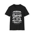 thumbnail image 1 of Vintage 1979 T Shirts for Men Retro Funny 1979 Birthday Mens T Shirt, 1 of 4