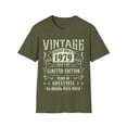 thumbnail image 1 of Vintage 1979 T Shirts for Men Retro Funny 1979 Birthday Mens T Shirt, 1 of 4