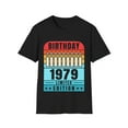thumbnail image 1 of Vintage 1979 TShirt Men Limited Edition BDay 1979 Birthday Shirts for Men, 1 of 4
