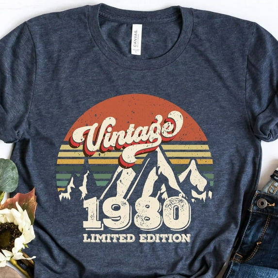 Vintage 1980 Shirt, 1980 Shirt, 45Th Birthday Shirt, 45Th Birthday Gift, 45Th Birthday Gifts For Men, 45Th Birthday Gifts For Women, 1980 Tee Unisex S-5XL Hot Trending Shirt, Vintage Birthday Gift