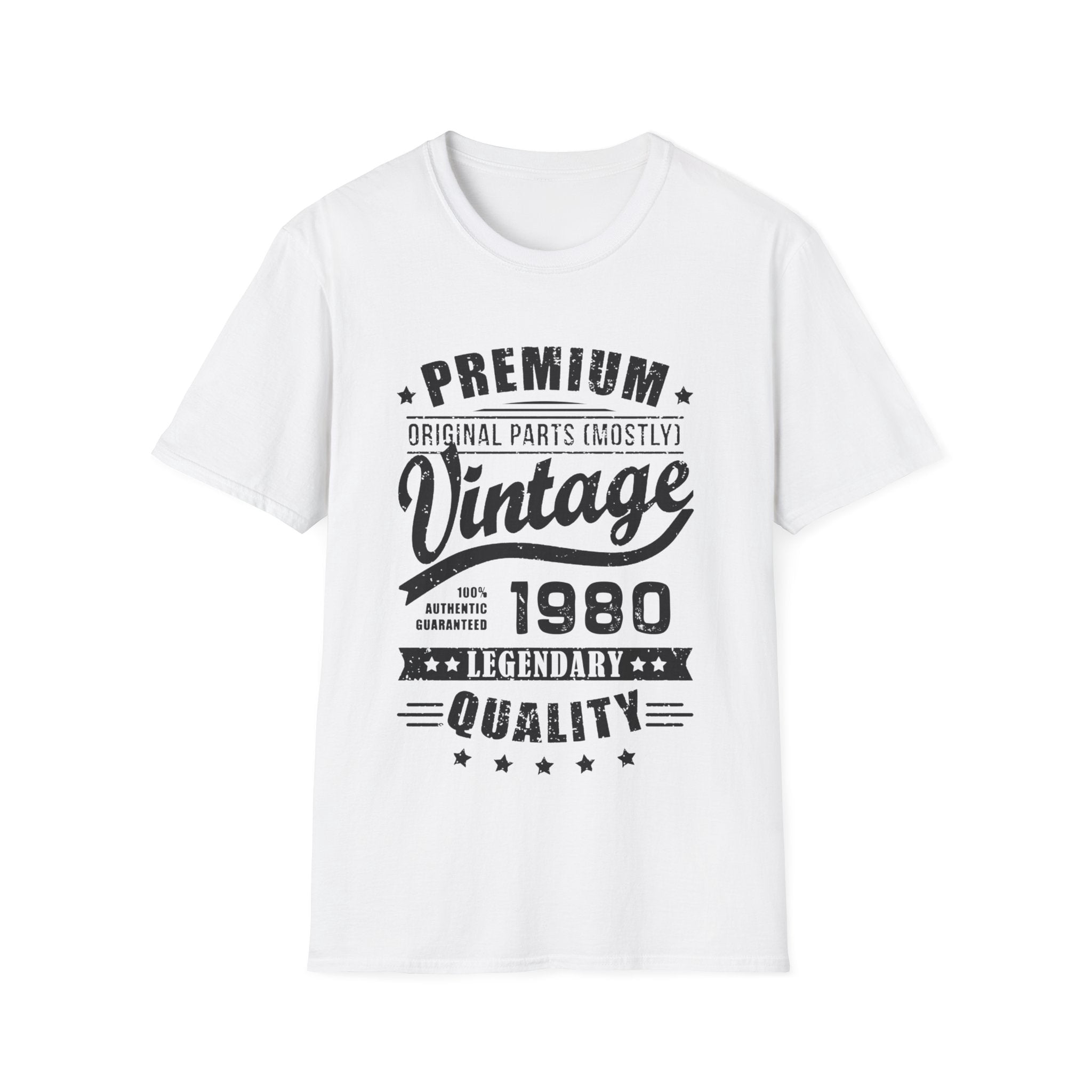 1980 Birthday Shirt For Men - 'Immortal 1980 A Legend Was Born' 45th Birthday Gift - View #3