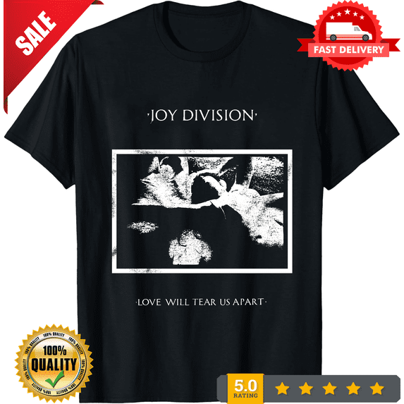 Vintage 1980's Joy Division “Love Will Tear Us Apart†T-Shirt FL0153, CROWD FAVORIT-TH69584