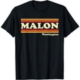 thumbnail image 1 of Vintage 1980s Graphic Style Malone, Washington T-Shirt, 1 of 3