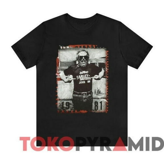 Vintage 1981 Harley-Davidson Willie G T-shirt Full Size