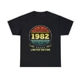 thumbnail image 1 of Vintage 1982 Limited Edition 1982 Birthday Shirts for Men Mens Shirt Plus Size Big and Tall, 1 of 4
