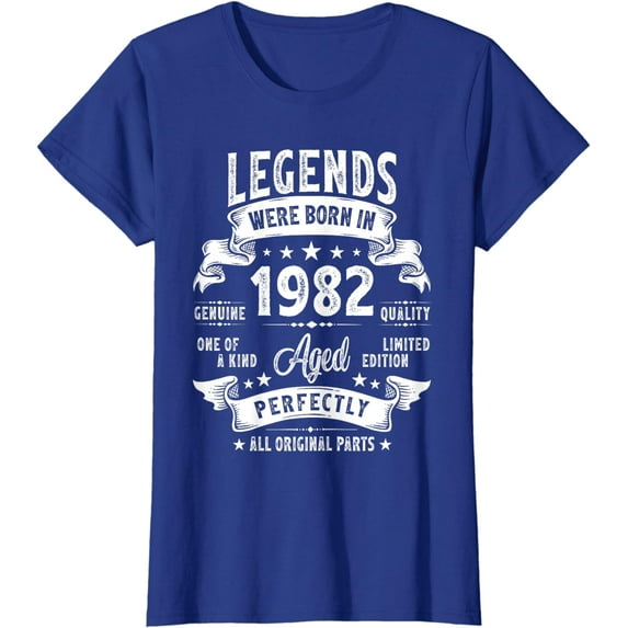 Vintage 1982 Limited Edition 42 Year Old Gifts 42nd Birthday T-Shirt