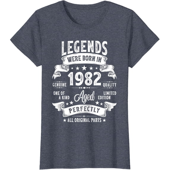 Vintage 1982 Limited Edition 42 Year Old Gifts 42nd Birthday T-Shirt