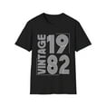 thumbnail image 1 of Vintage 1982 T Shirts for Men Retro Funny 1982 Birthday Mens Tshirts, 1 of 4