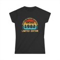 thumbnail image 1 of Vintage 1982 T Shirts for Women Retro Funny 1982 Birthday Womens Shirt, 1 of 4
