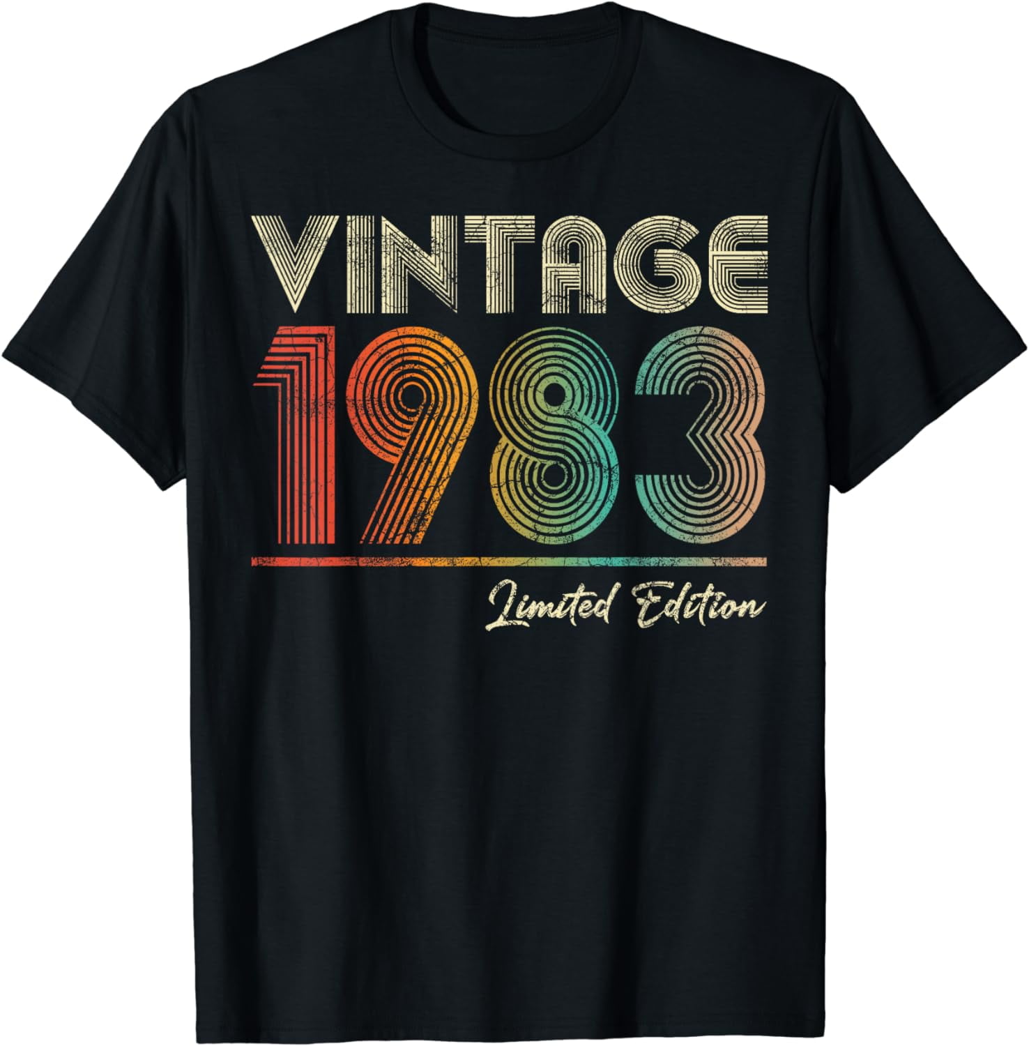 Vintage 1982 T-Shirt Limited Edition Men Women - 38 Birthday T-Shirt Vintage 1982 T-Shirt Limited Edition Men Women - 38 Birthday T-Shirt