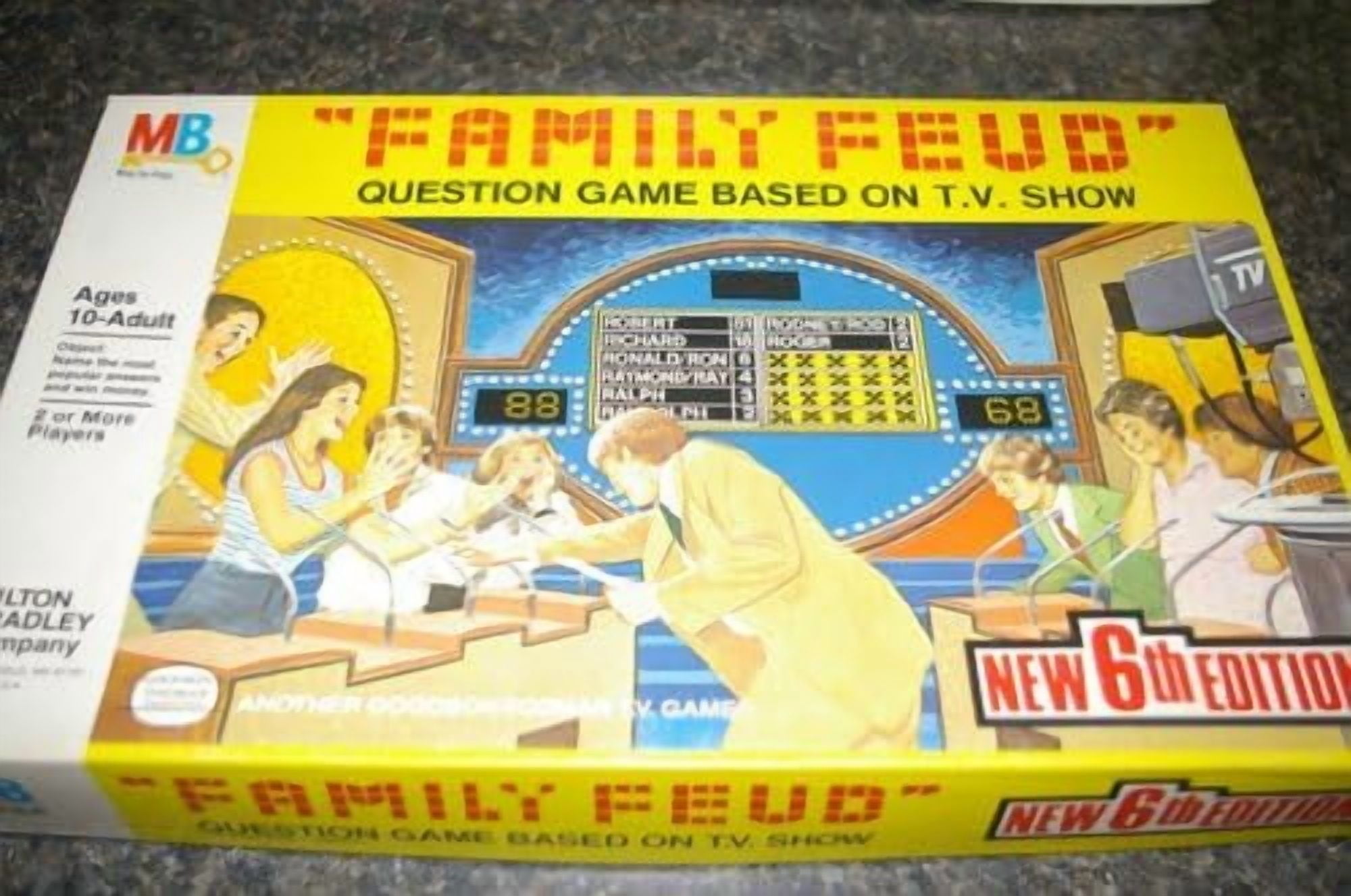 Vintage 1983 Family Feud 6th Edition Milton Bradley