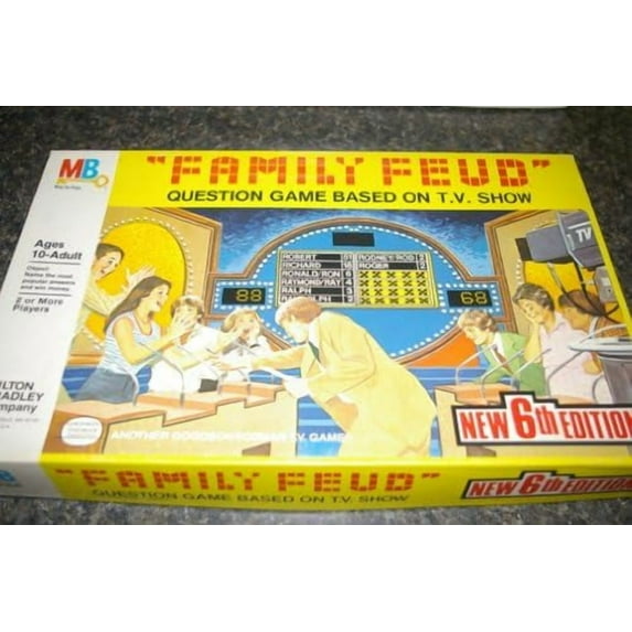Vintage 1983 Family Feud 6th Edition Milton Bradley