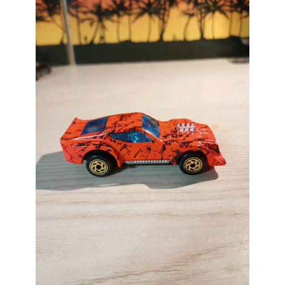 Vintage 1983 Matchbox Toys IMSA Mustang Mach 1 Orange Tree Camo