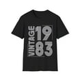 thumbnail image 1 of Vintage 1983 T Shirts for Men Retro Funny 1983 Birthday Mens Tshirts, 1 of 4