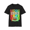 thumbnail image 1 of Vintage 1983 T Shirts for Men Retro Funny 1983 Birthday Shirts for Men, 1 of 4