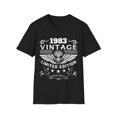 thumbnail image 1 of Vintage 1983 TShirt Men Limited Edition BDay 1983 Birthday Mens T Shirt, 1 of 4